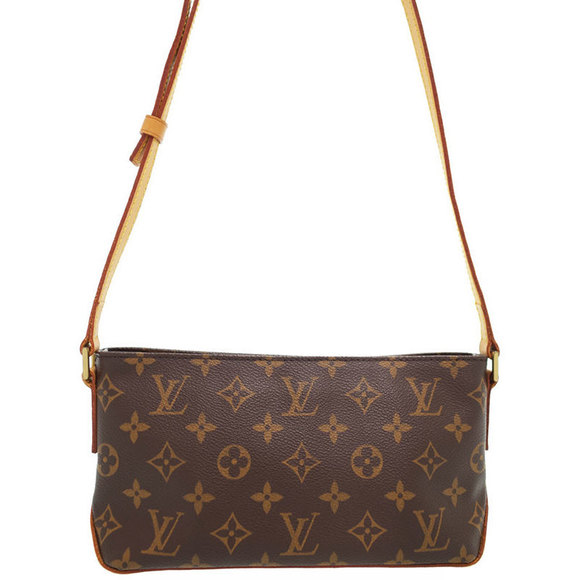 Louis Vuitton Shoulder Monogram Bag Trotter - Picture 1 of 8